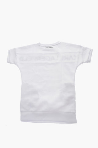 Dress with Embossed Logo