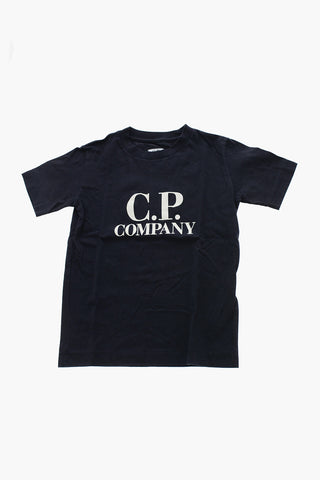 T-shirt Girocollo con Logo Frontale