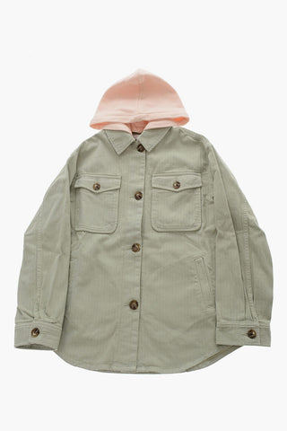 Removable Hooded Utility Jacket
