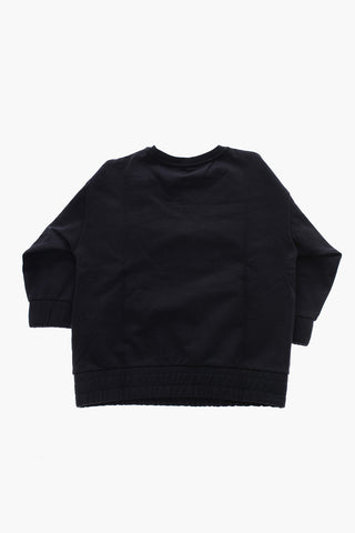 EMPORIO All-Over Logoed Crew-Neck Sweatshirt