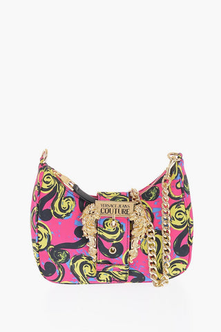 JEANS COUTURE All-Over Printed Shoulder Bag
