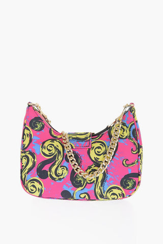 JEANS COUTURE All-Over Printed Shoulder Bag