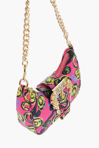 JEANS COUTURE All-Over Printed Shoulder Bag