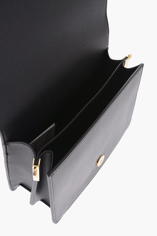  JEANS COUTURE Borsa a Spalla in Ecopelle con Logo in Rilievo 