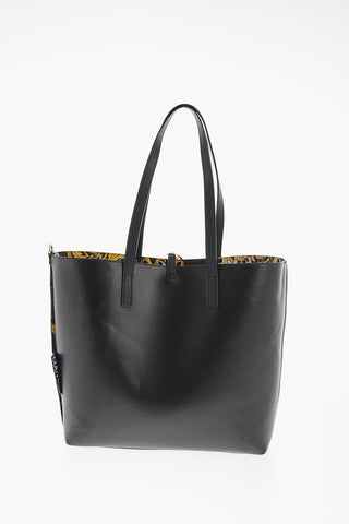 JEANS COUTURE All-Over Baroque and Logo Printed RANGE Z Reversible Tote Bag