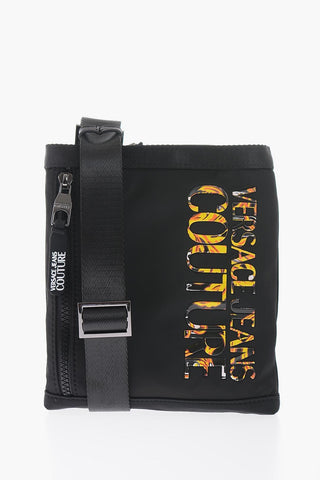 JEANS COUTURE Embossed And Baroque Logo Crossbody Bag