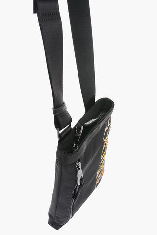 JEANS COUTURE Embossed And Baroque Logo Crossbody Bag