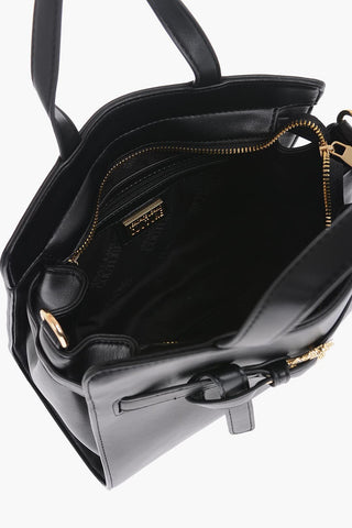 JEANS COUTURE Borsa a Mano in Ecopelle con Fibbia Dorata