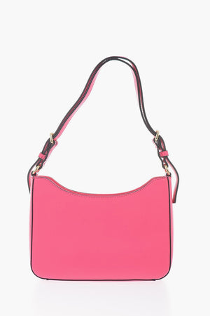 JEANS COUTURE Borsa a Spalla a Motivo Barocco con Logo in Rilievo
