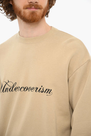 UNDERCOVERISM Felpa Girocollo in Jersey con Stampa Logo