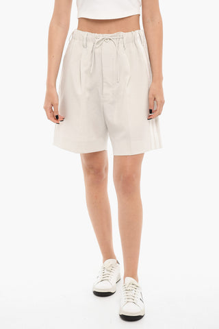 ADIDAS Shorts Con Coulisse E Stampa Logo