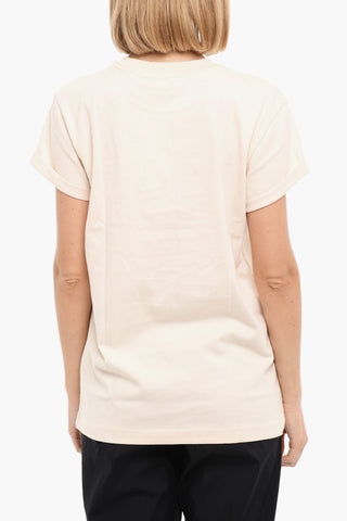 Printed Logo Crewneck Short Sleeved T-shirt