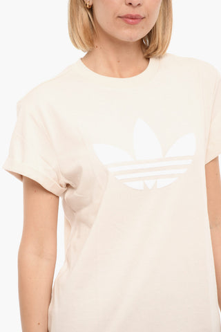 Printed Logo Crewneck Short Sleeved T-shirt