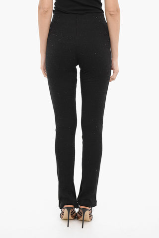 Glittered LAYLA Flared Leggings