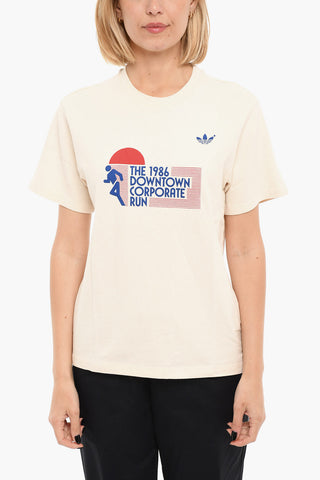 T-shirt A maniche Corte 1986 Stampata girocollo