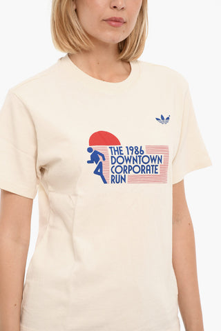 T-shirt A maniche Corte 1986 Stampata girocollo