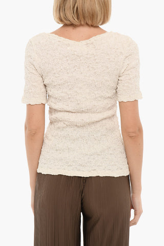 T-shirt JOHANNA A Maniche Corte Elasticizzata