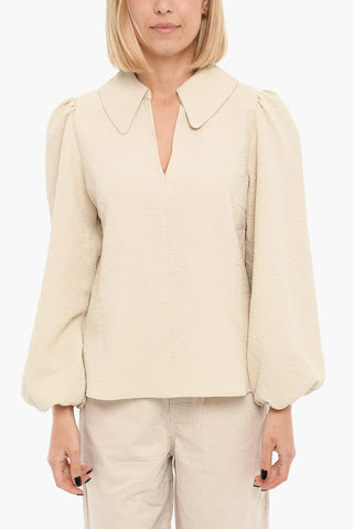 Blusa MARGOT A Maniche Lunghe Pouf