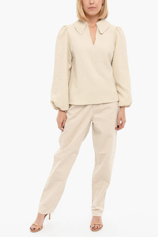 Blusa MARGOT A Maniche Lunghe Pouf