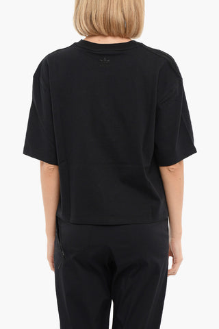 T-shirt A Maniche Corte Con Logo Ricamato