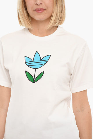 Crewneck Printed Short Sleeved T-shirt