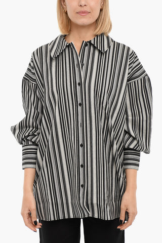 Camicia A maniche Lunghe ARIELLA Con Stampa A Righe
