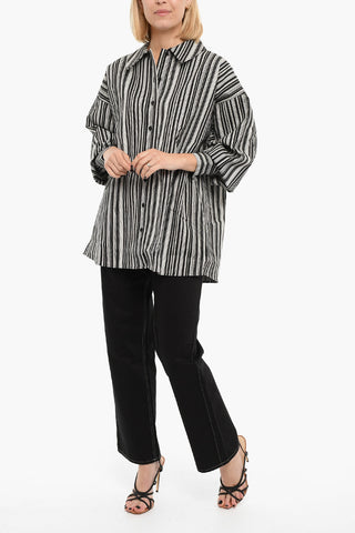 Camicia A maniche Lunghe ARIELLA Con Stampa A Righe