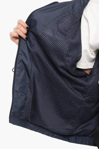Giacca A Vento Con Zip E Coulisse In Vita