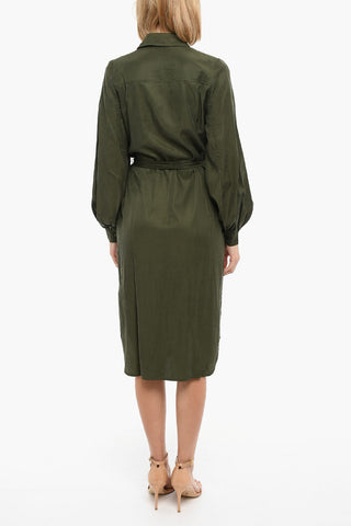 Belted Shirt Dress