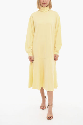 Vestito Maxi PIPER A Maniche Lunghe E Collo Alto