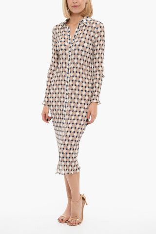 Buttoned Bodycon MATHILDE Maxi Dress