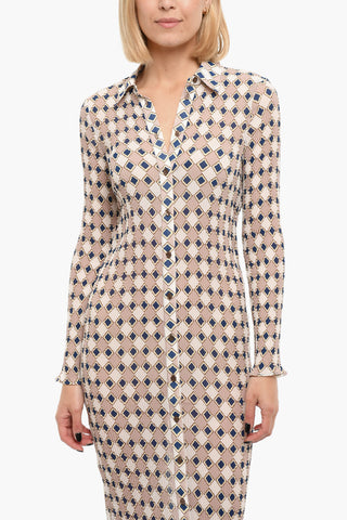 Buttoned Bodycon MATHILDE Maxi Dress