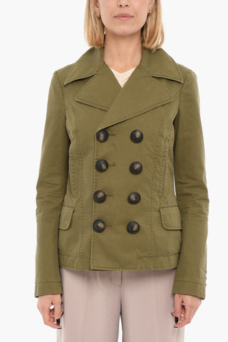 Double Breasted SAILOR Jacket With Statement Buttons