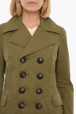 Double Breasted SAILOR Jacket With Statement Buttons