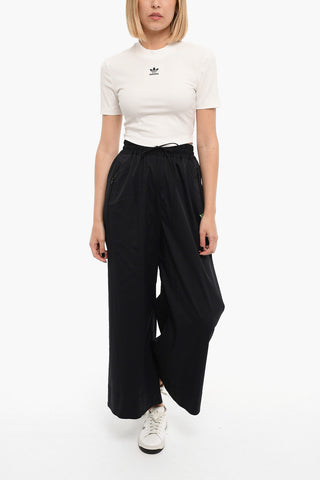 ADIDAS Pantaloni A Gamba Ampia Con Coulisse E Stampa Logo