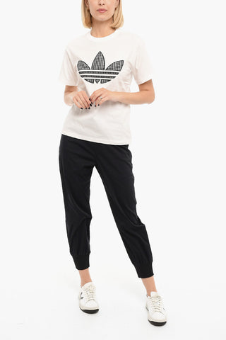 Embroidered Logo TREFOIL Short Sleeved T-shirt