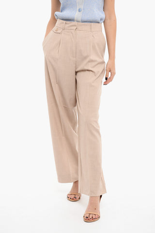 Pleated SAOIRSE Wide Legged Pants
