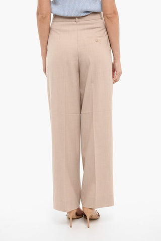 Pleated SAOIRSE Wide Legged Pants