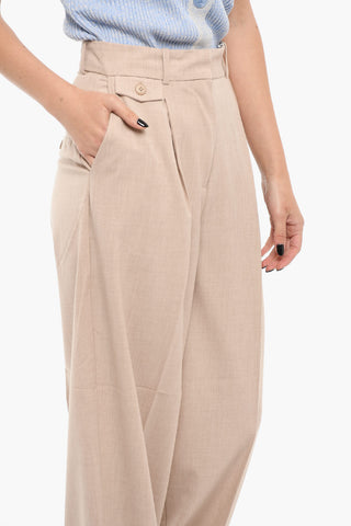 Pleated SAOIRSE Wide Legged Pants