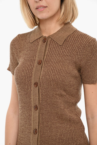 Ribbed BONNIE Short Sleeved Polo