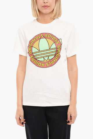Crewneck Printed Short Sleeved T-shirt