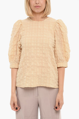 Blusa CELESTINA Con Maniche Pouf 3/4 