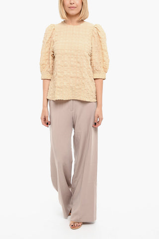 Blusa CELESTINA Con Maniche Pouf 3/4 