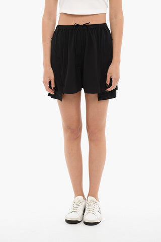 Zip Pockets CLASSIC SHELL Shorts With drawstrings