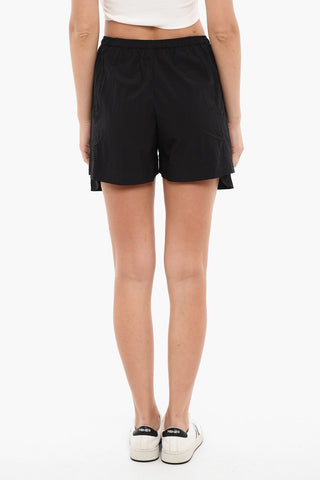 Zip Pockets CLASSIC SHELL Shorts With drawstrings