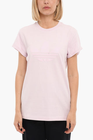 Logo print Crewneck Short Sleeved T-shirt