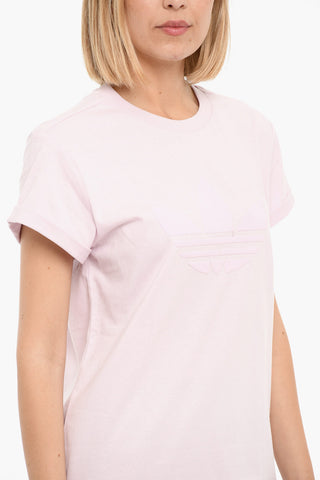 Logo print Crewneck Short Sleeved T-shirt