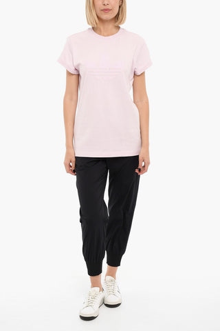 Logo print Crewneck Short Sleeved T-shirt