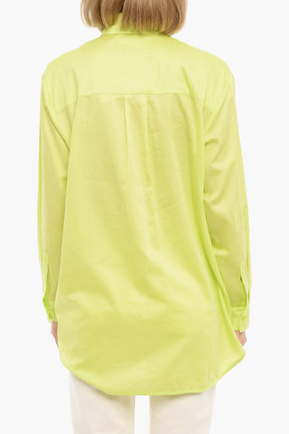 Long Sleeved ASTA Shirt With Ribbon Neck