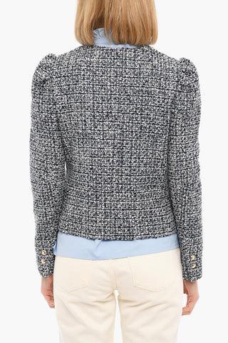 Tweed jacket With patch Pockets